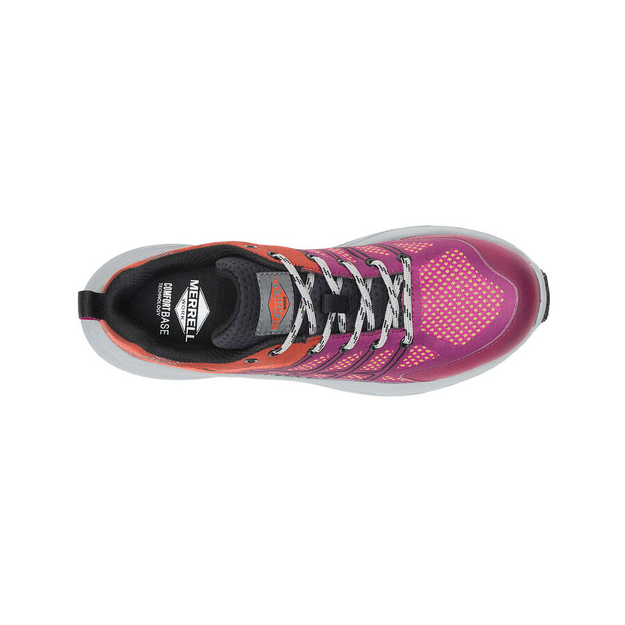 moab flight carbon fiber safety toe work shoes fuchsia