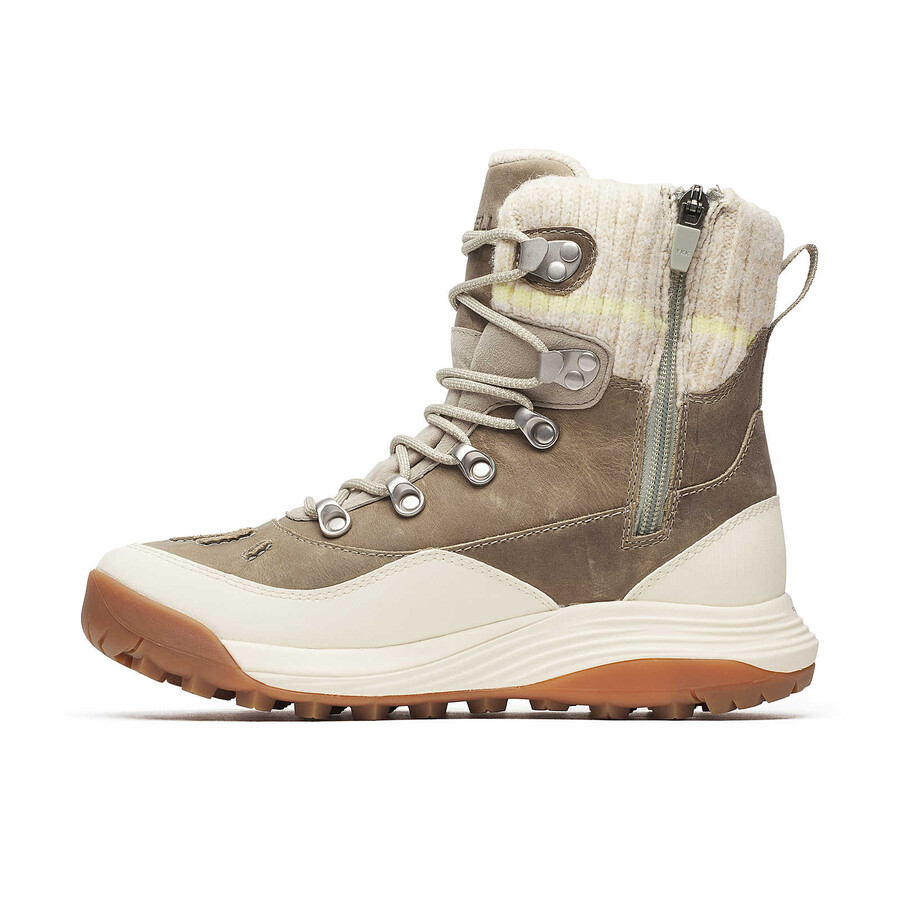 women siren 4 thermo mid zip waterproof winter hiking boots diorite