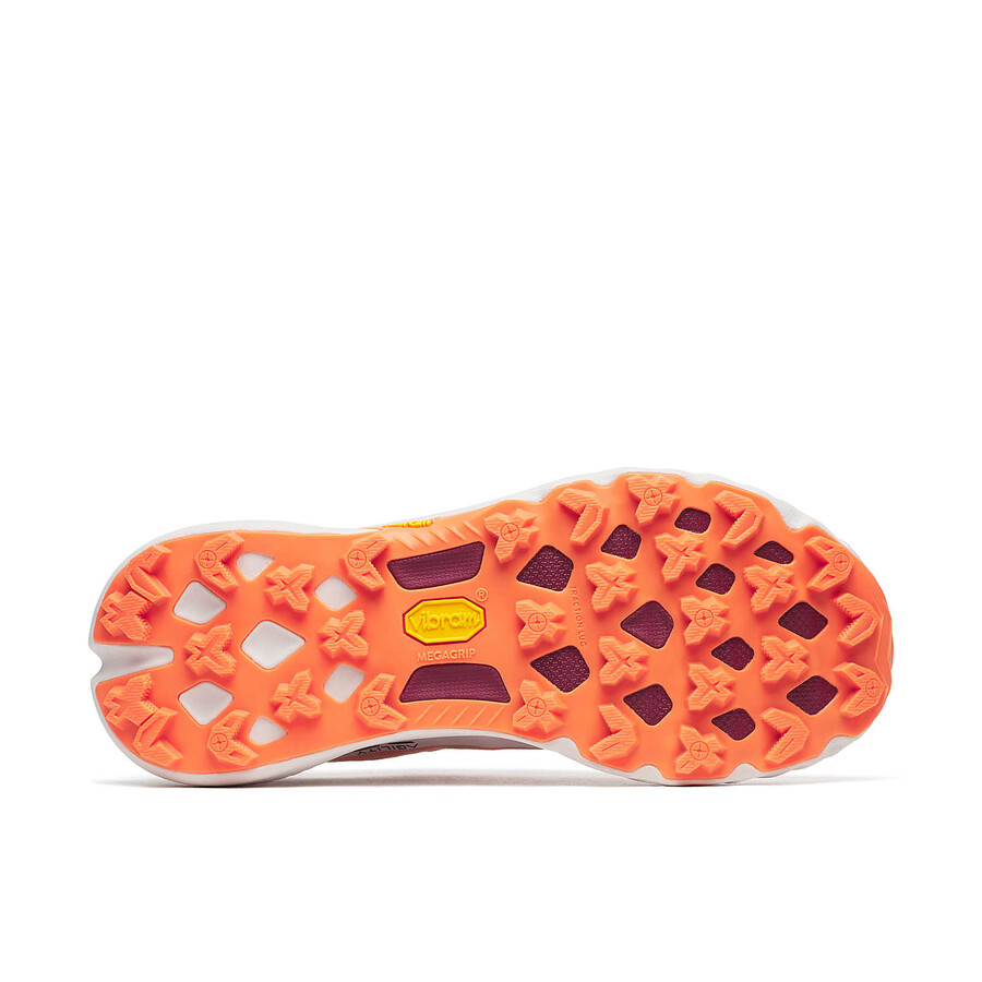 women agility peak 5 trail running shoes salmon