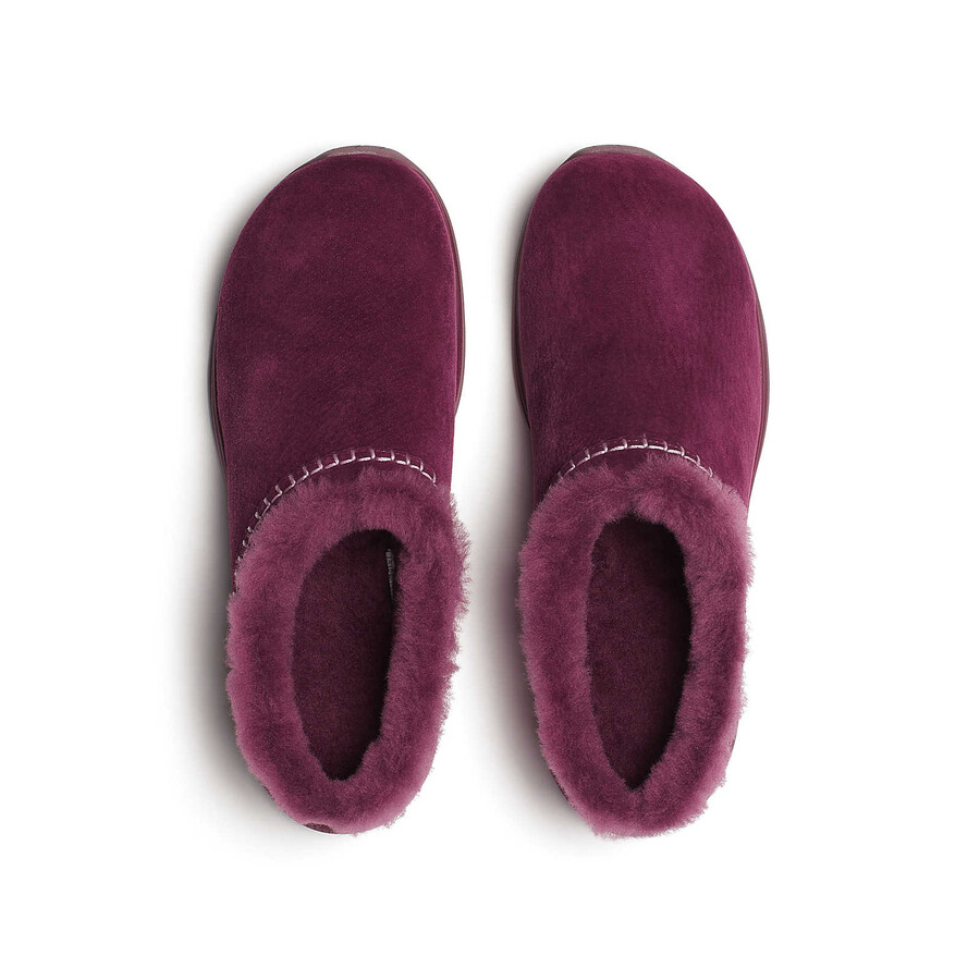women encore ice 5 winter casual slip ons dark cherry