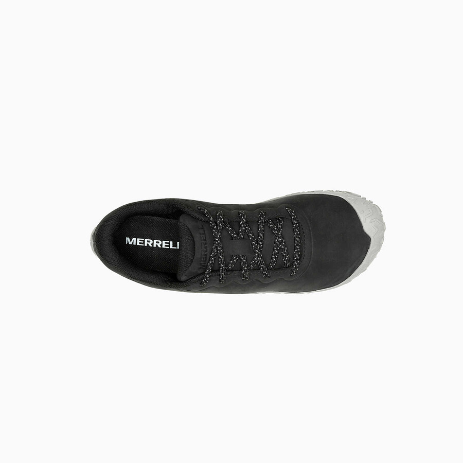women vapor glove 6 leather barefoot shoes black