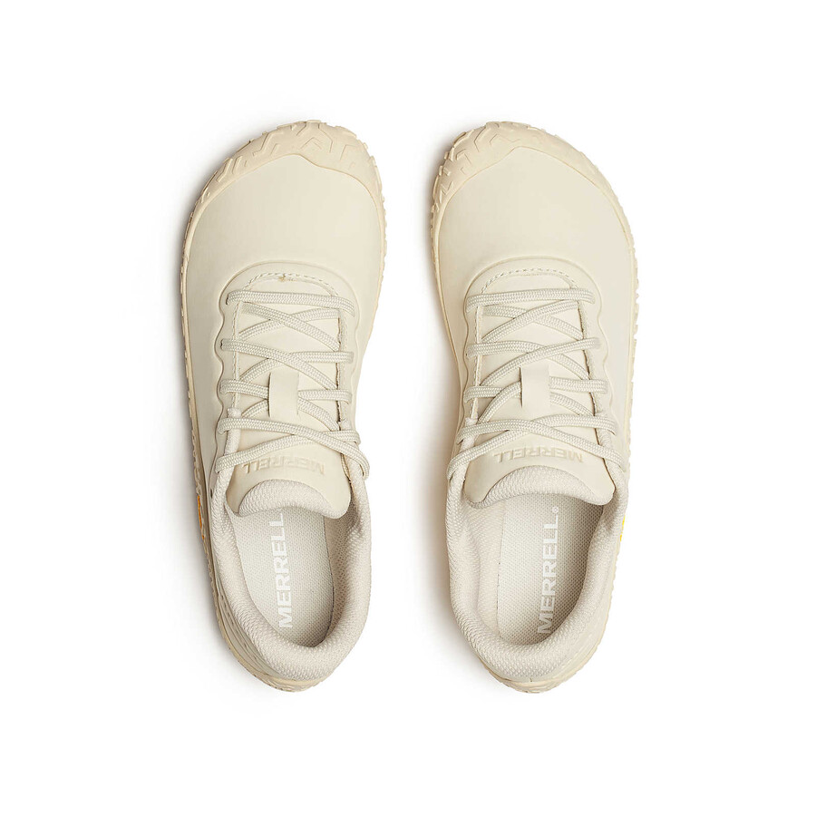 women vapor glove 6 leather barefoot shoes eggshell