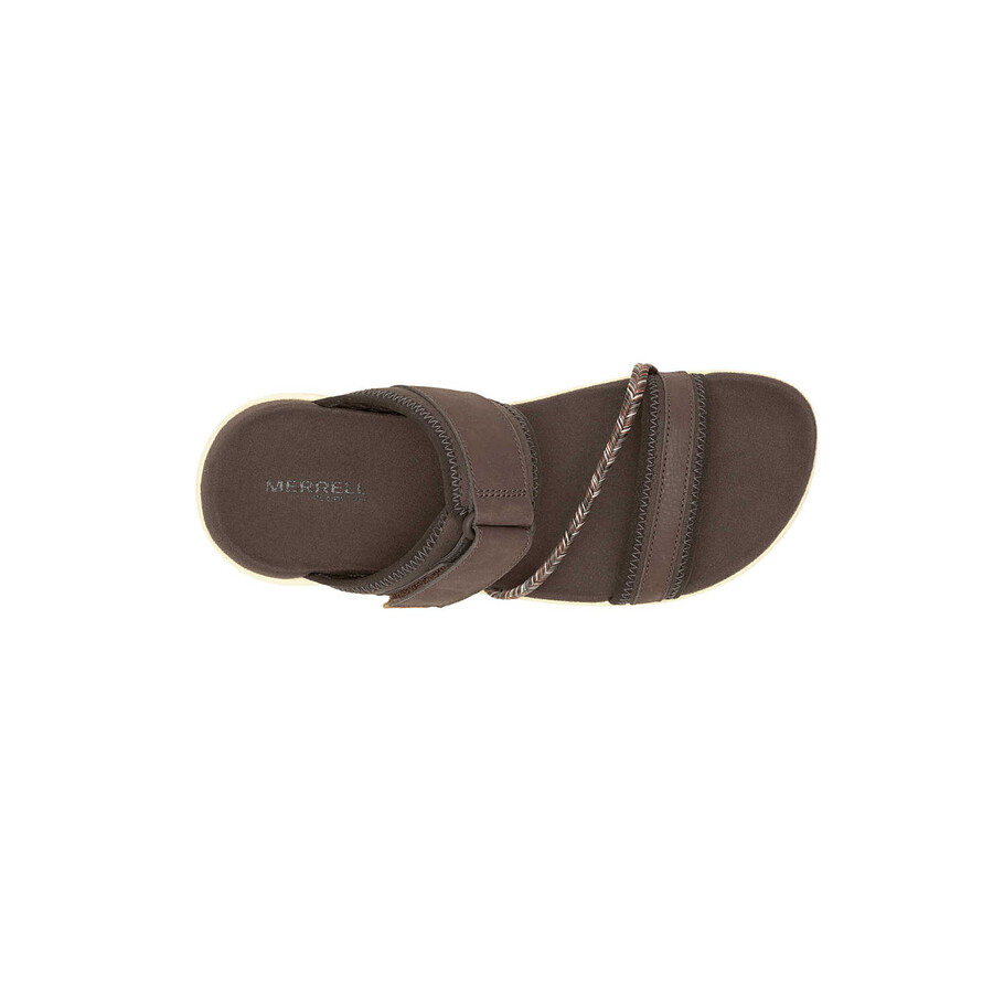 women terran 4 slide casual sandals nutshellbracken