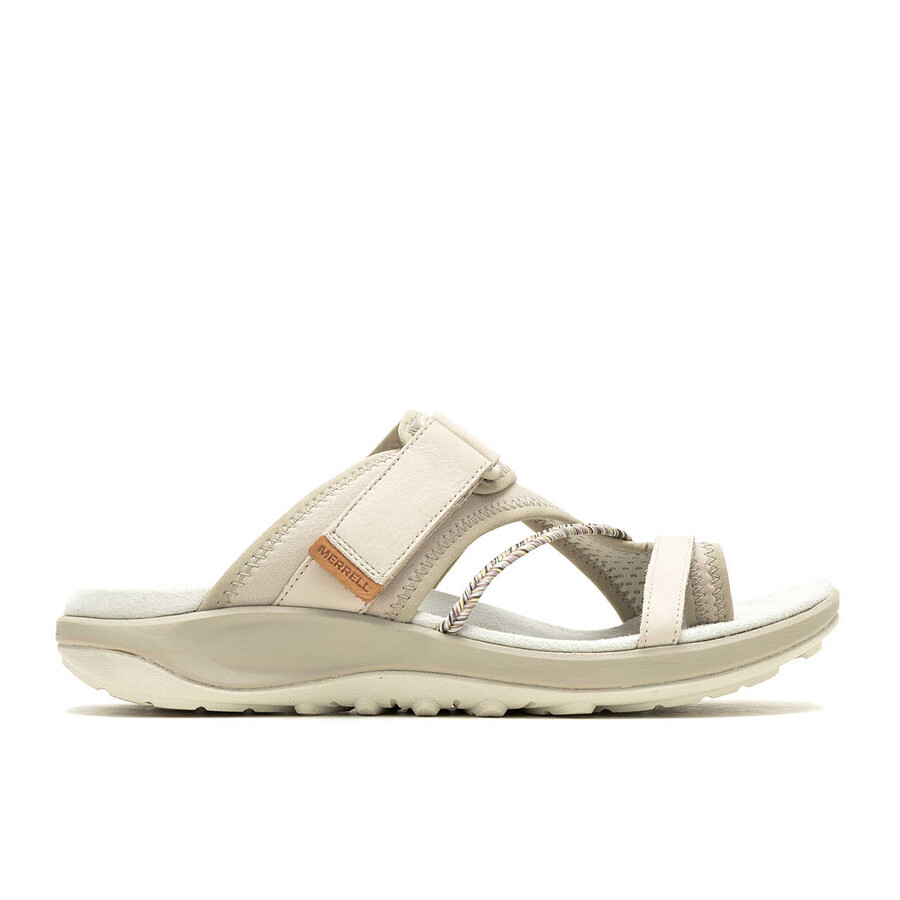 women terran 4 post wrap casual sandals silver