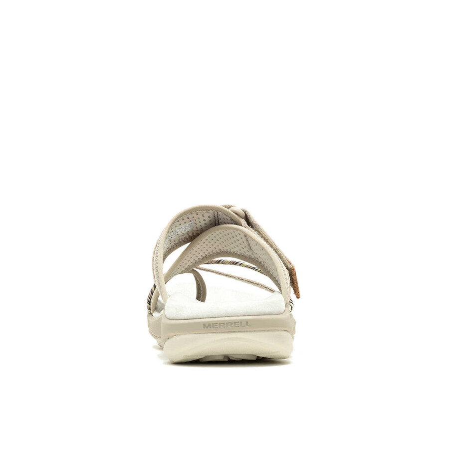 women terran 4 post wrap casual sandals silver