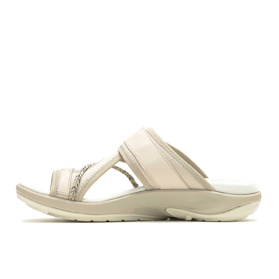 women terran 4 post wrap casual sandals silver