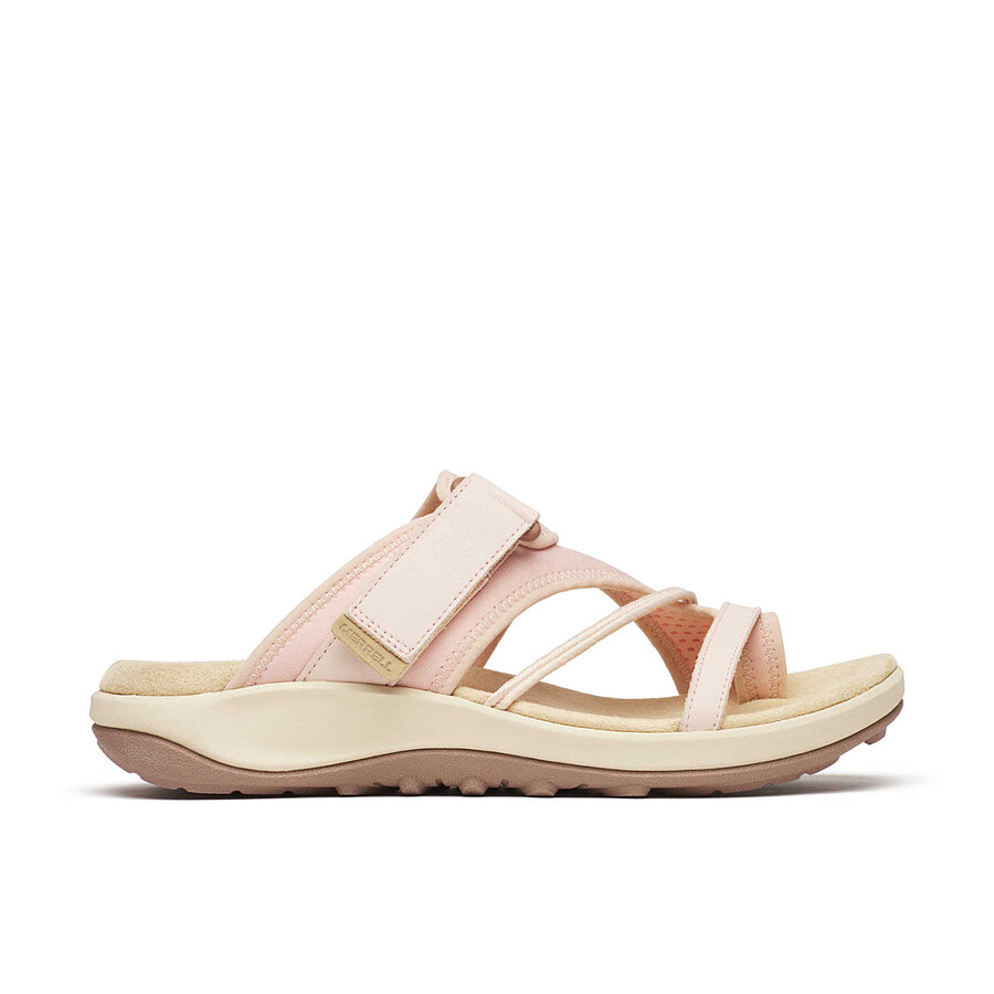 women terran 4 post wrap casual sandals powder