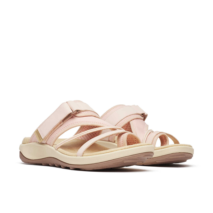 women terran 4 post wrap casual sandals powder