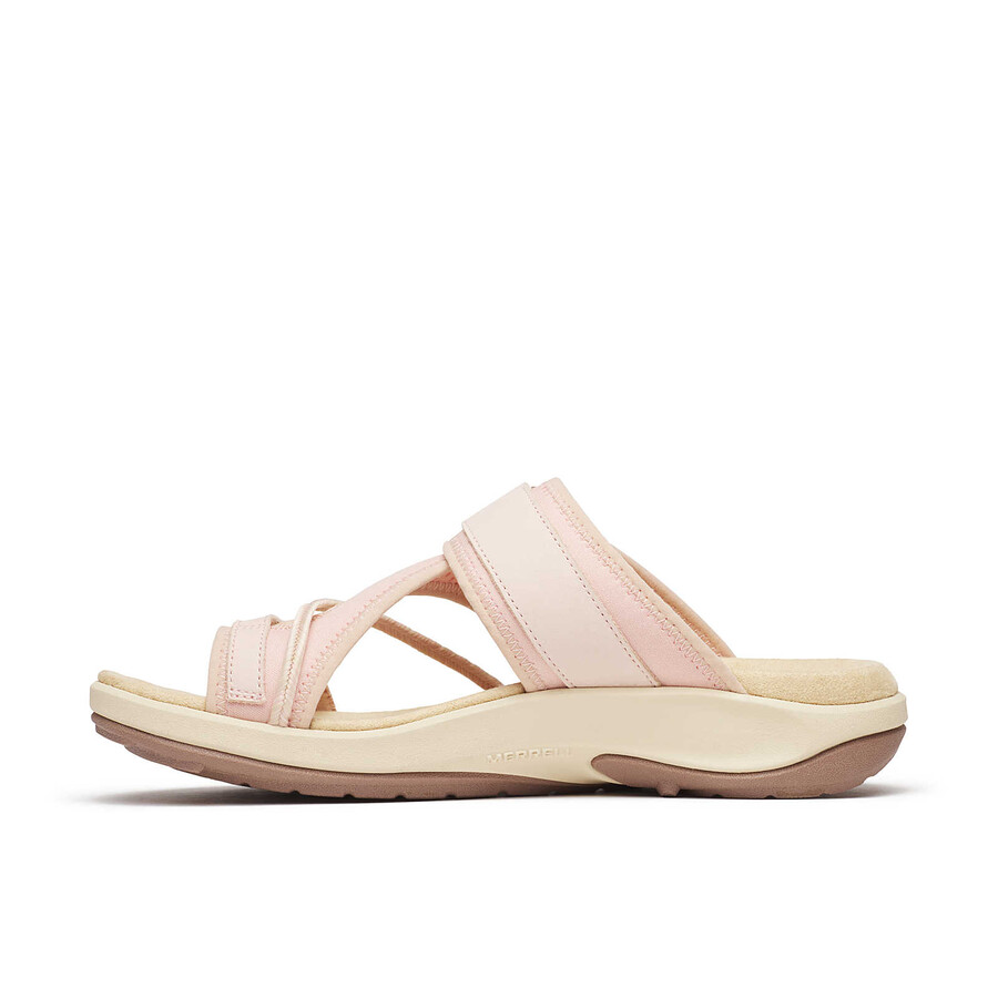 women terran 4 post wrap casual sandals powder
