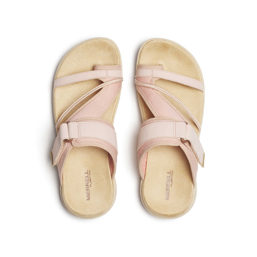 women terran 4 post wrap casual sandals powder