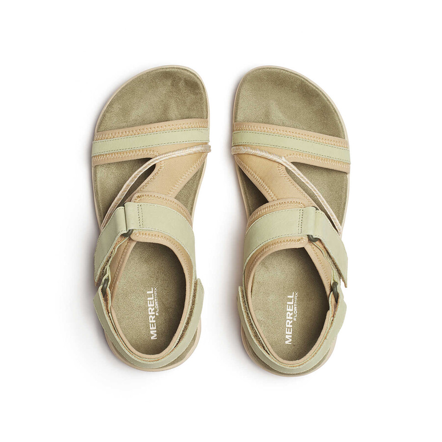 women terran 4 backstrap casual sandals basil