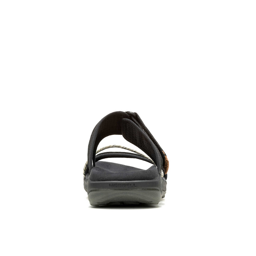 women - terran 4 slide wide width - sandals black