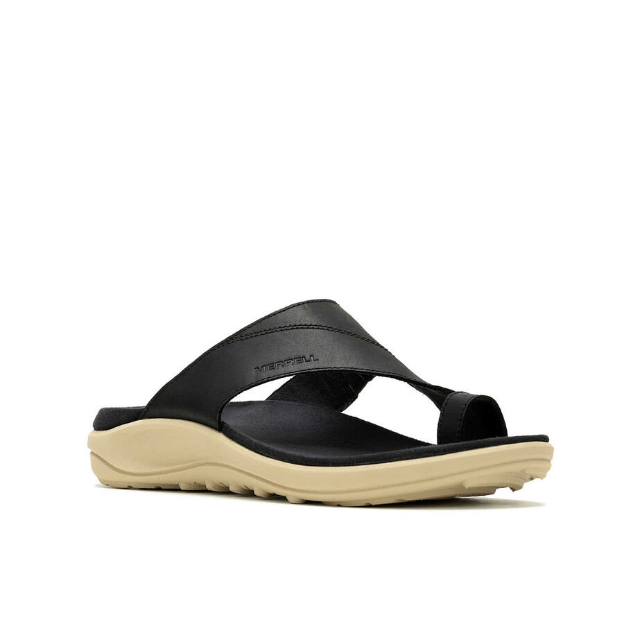 women - district 4 luxe post wide width - sandals black