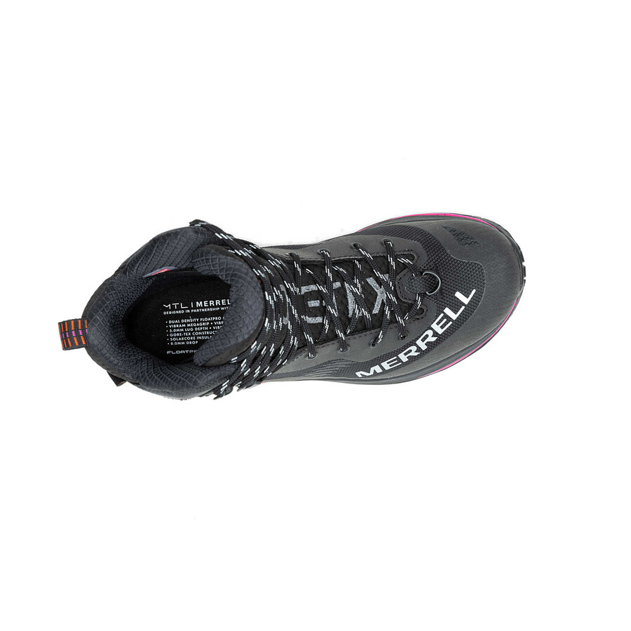 women mtl thermo rogue 4 mid gore-tex winter hiking boots black multi