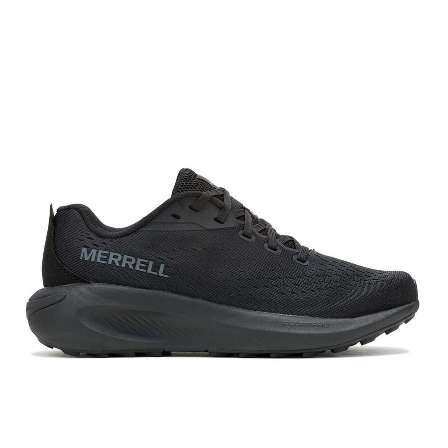 women morphlite trail running shoes triple black