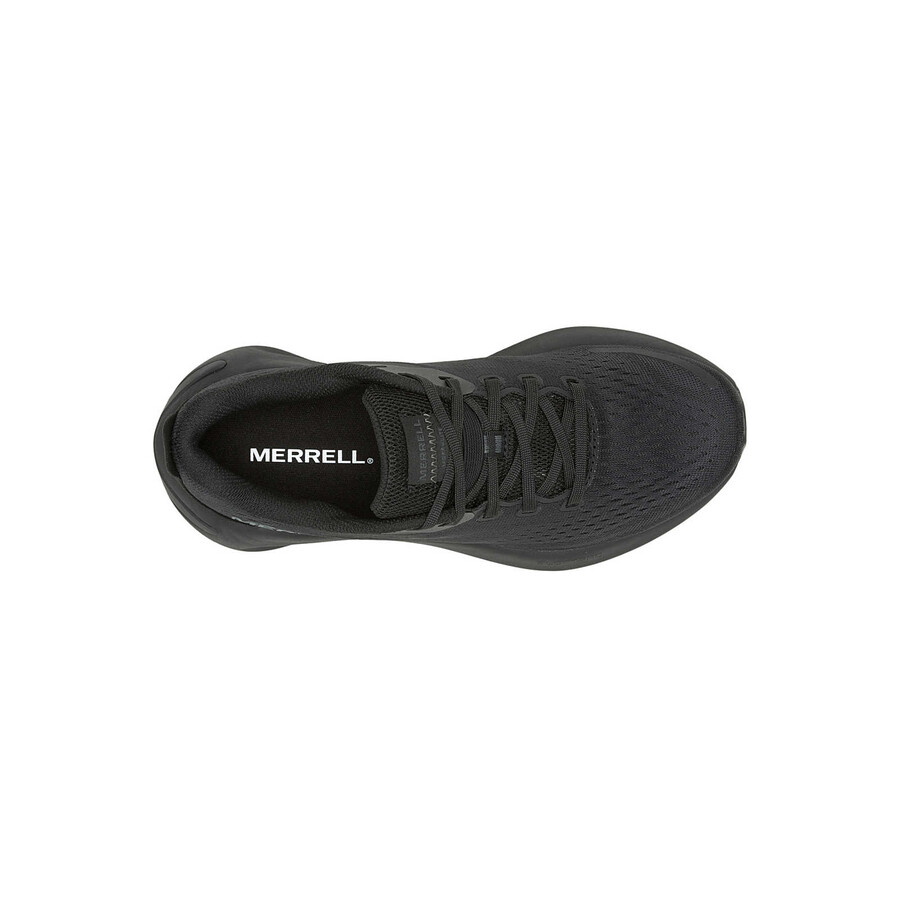 women morphlite trail running shoes triple black