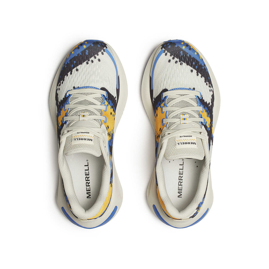 women morphlite trail running shoes ecru