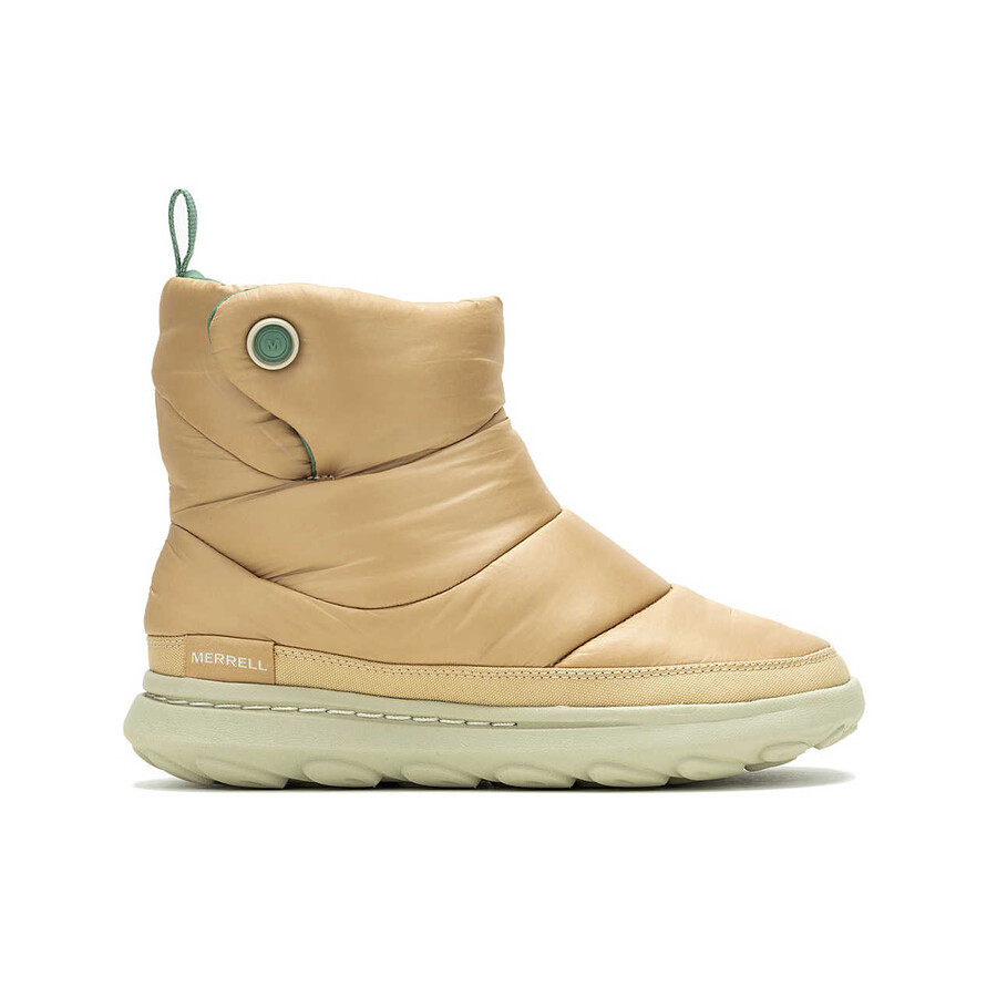 women - hut moc 2 quilted - slip ons tan