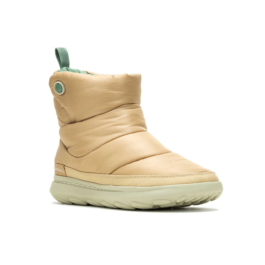 women - hut moc 2 quilted - slip ons tan