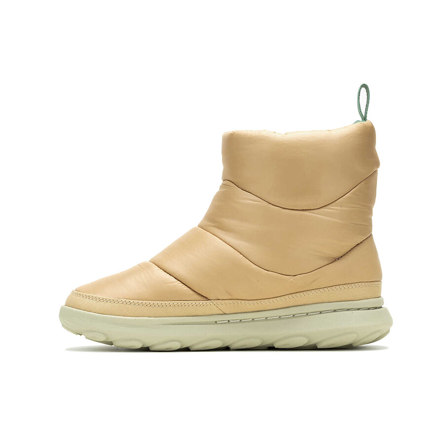 women - hut moc 2 quilted - slip ons tan