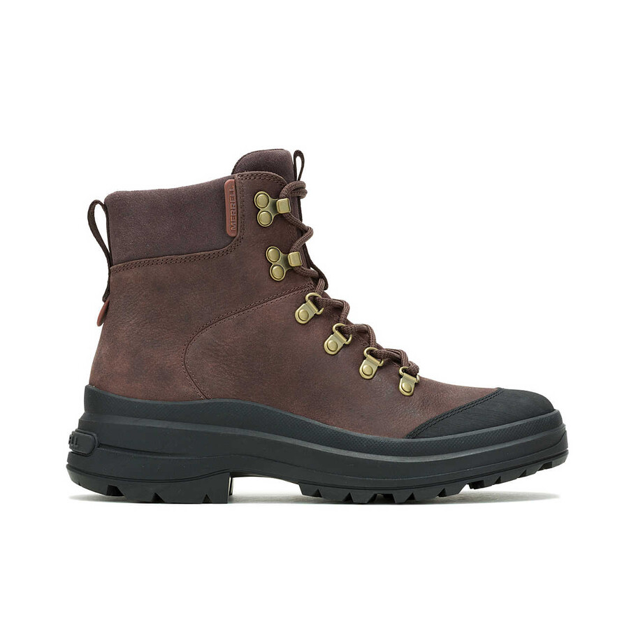 women - harper lace zip waterproof - boots bracken