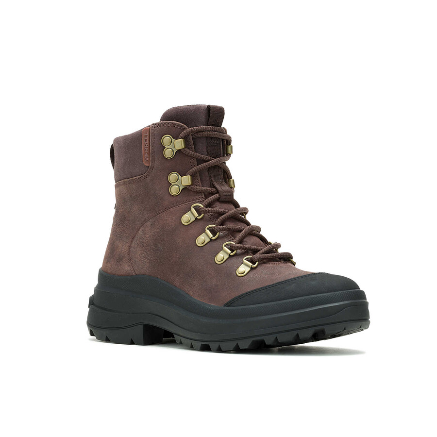 women - harper lace zip waterproof - boots bracken