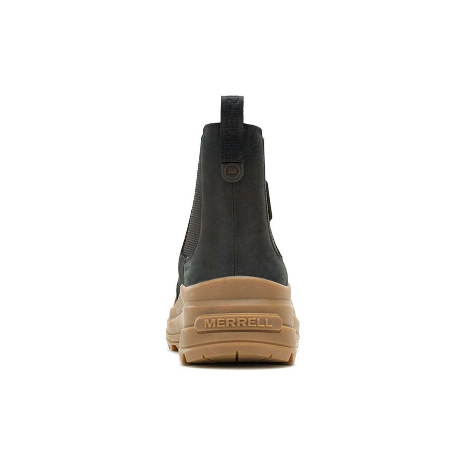 women harper pull on waterproof casual boots blackgum