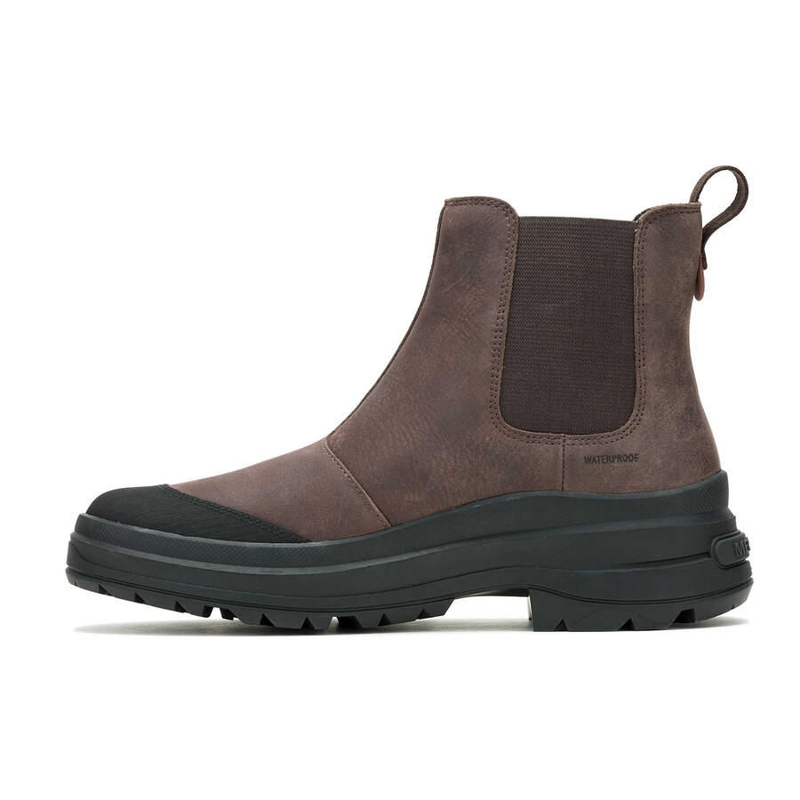 women harper pull on waterproof casual boots bracken