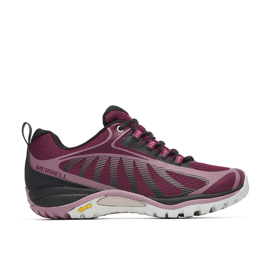 women siren edge 3 waterproof hiking shoes blackcrimson
