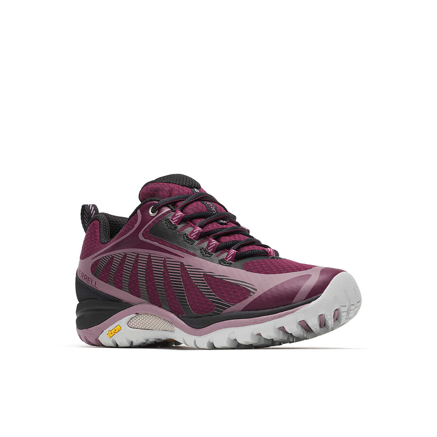 women siren edge 3 waterproof hiking shoes blackcrimson