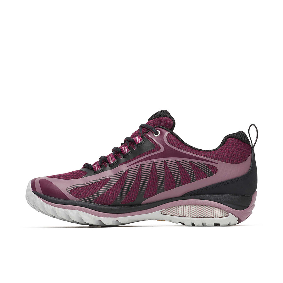 women siren edge 3 waterproof hiking shoes blackcrimson