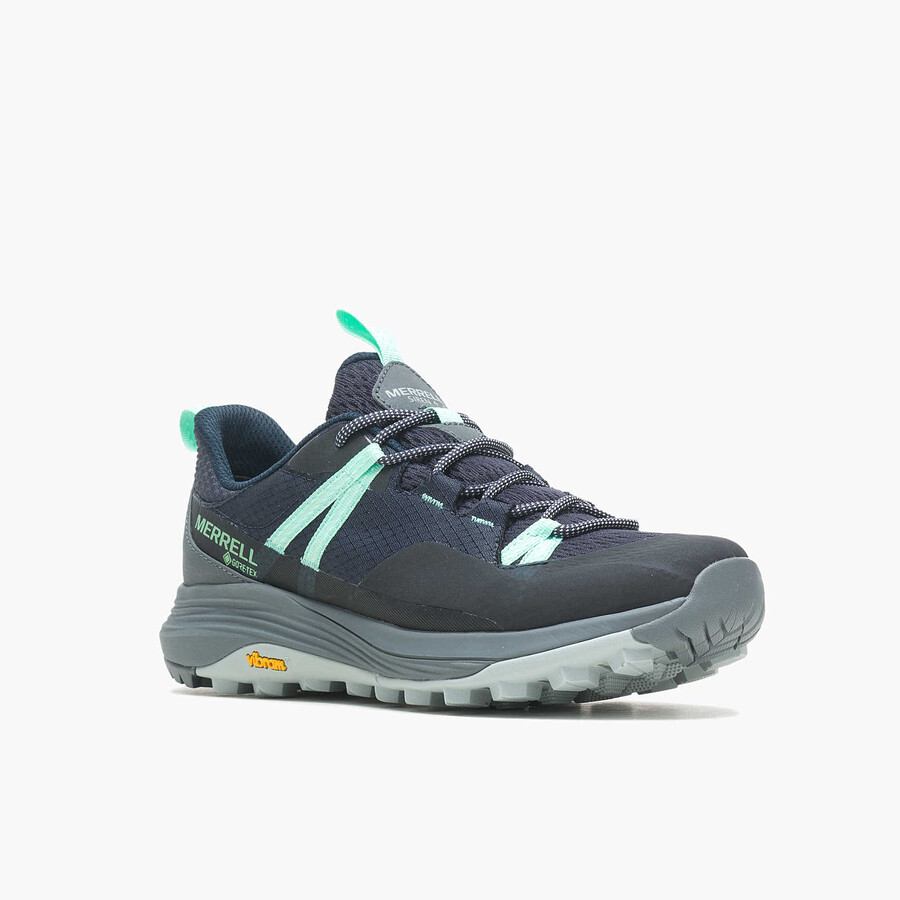 women siren 4 gore-tex hiking shoes navy
