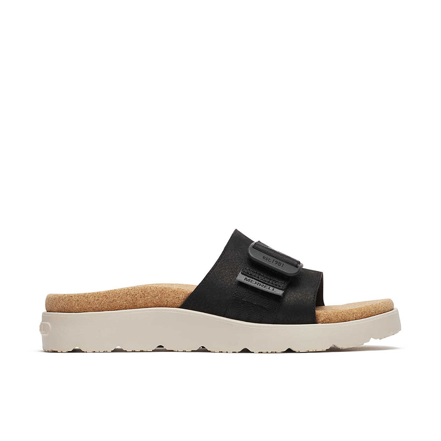 women - fleur slide - sandals black