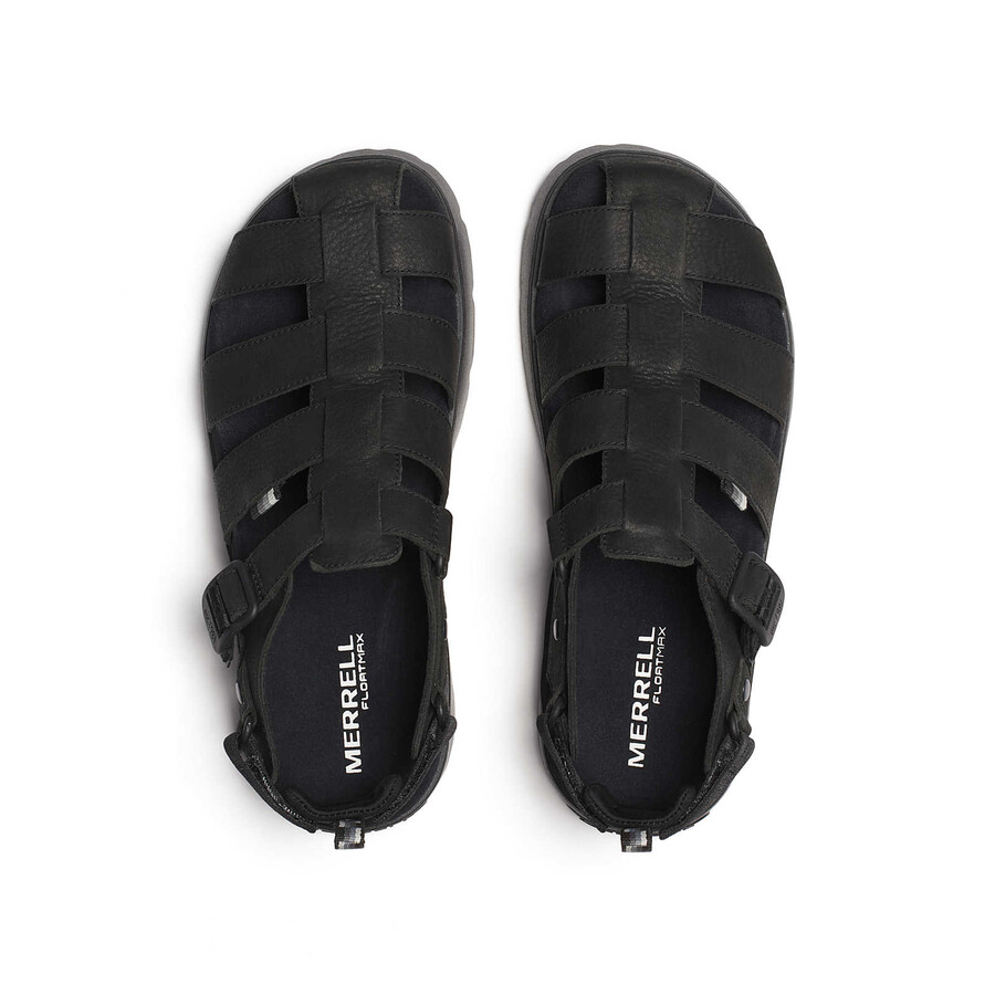 women - fleur fisherman - sandals black
