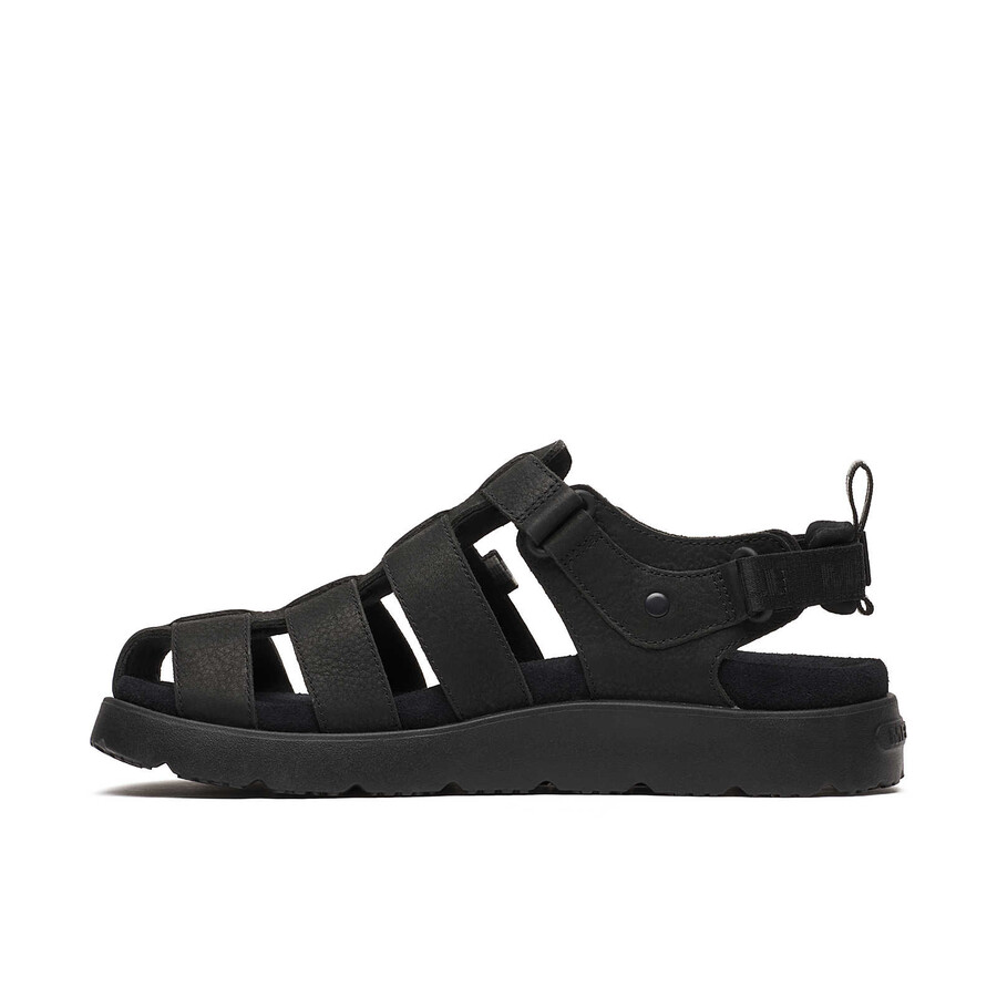 women - fleur fisherman - sandals black