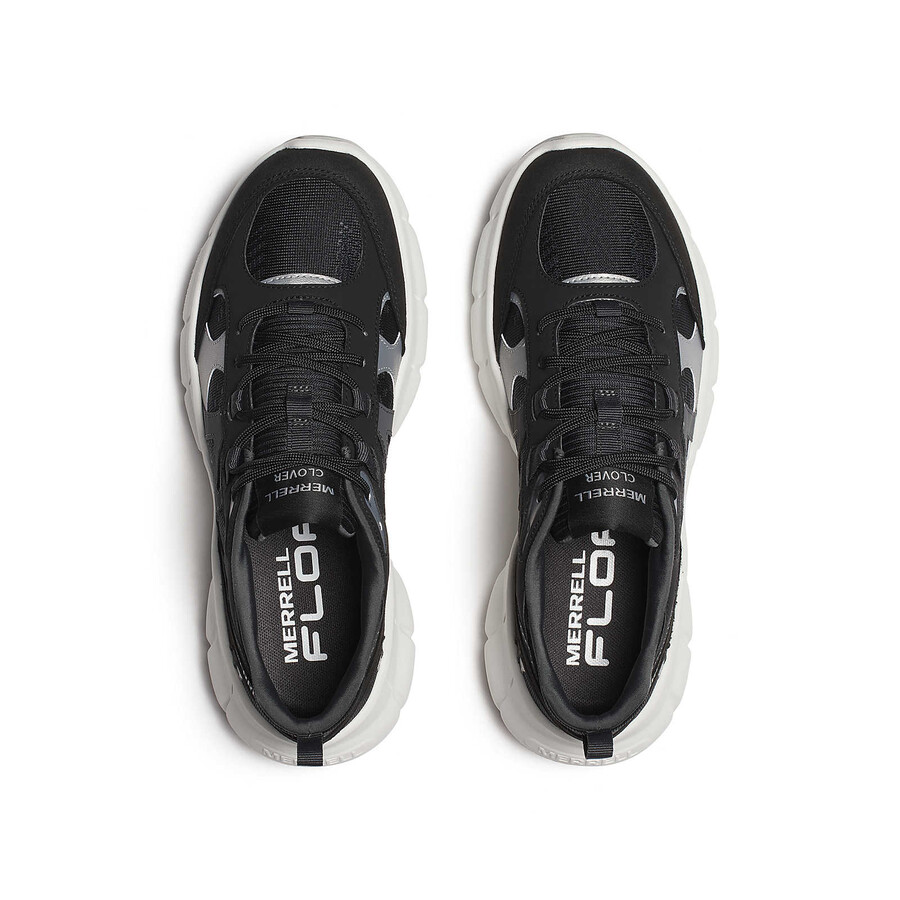 women - clover tech sneaker - low blackwhite