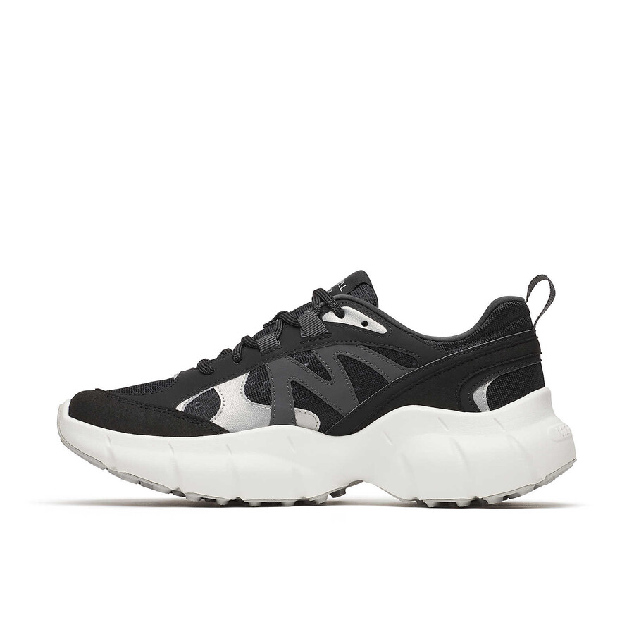 women - clover tech sneaker - low blackwhite