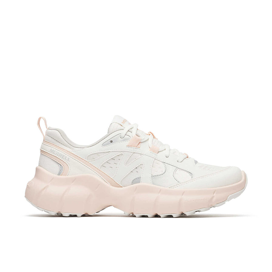 women - clover tech sneaker - low pink salt
