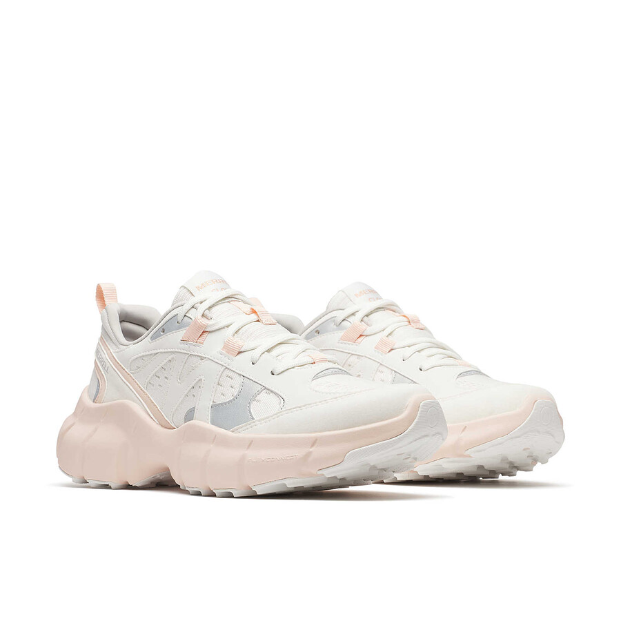women - clover tech sneaker - low pink salt