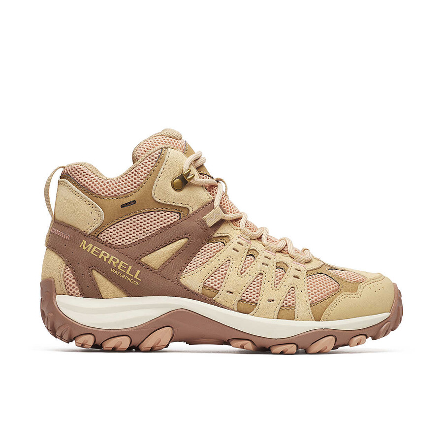 women - accentor 3 mid waterproof - boots tan rose