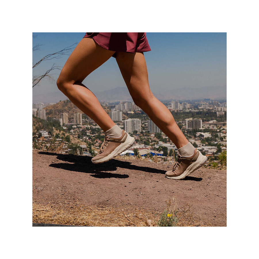 women antora 4 trail running shoes ecru