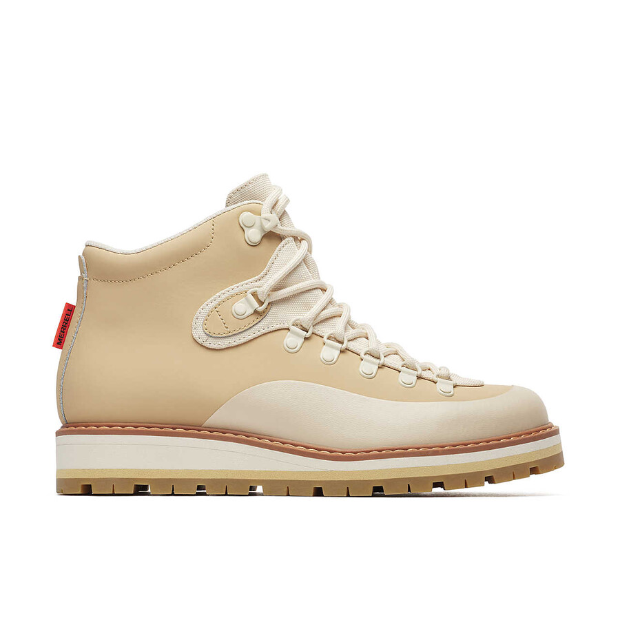 women sugarloaf mid lace waterproof casual boots latte