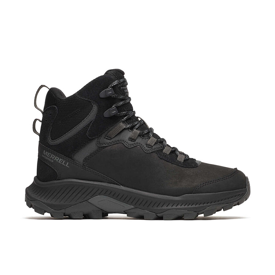 women speed strike 2 leather thermo mid waterproof winter hiking boots black