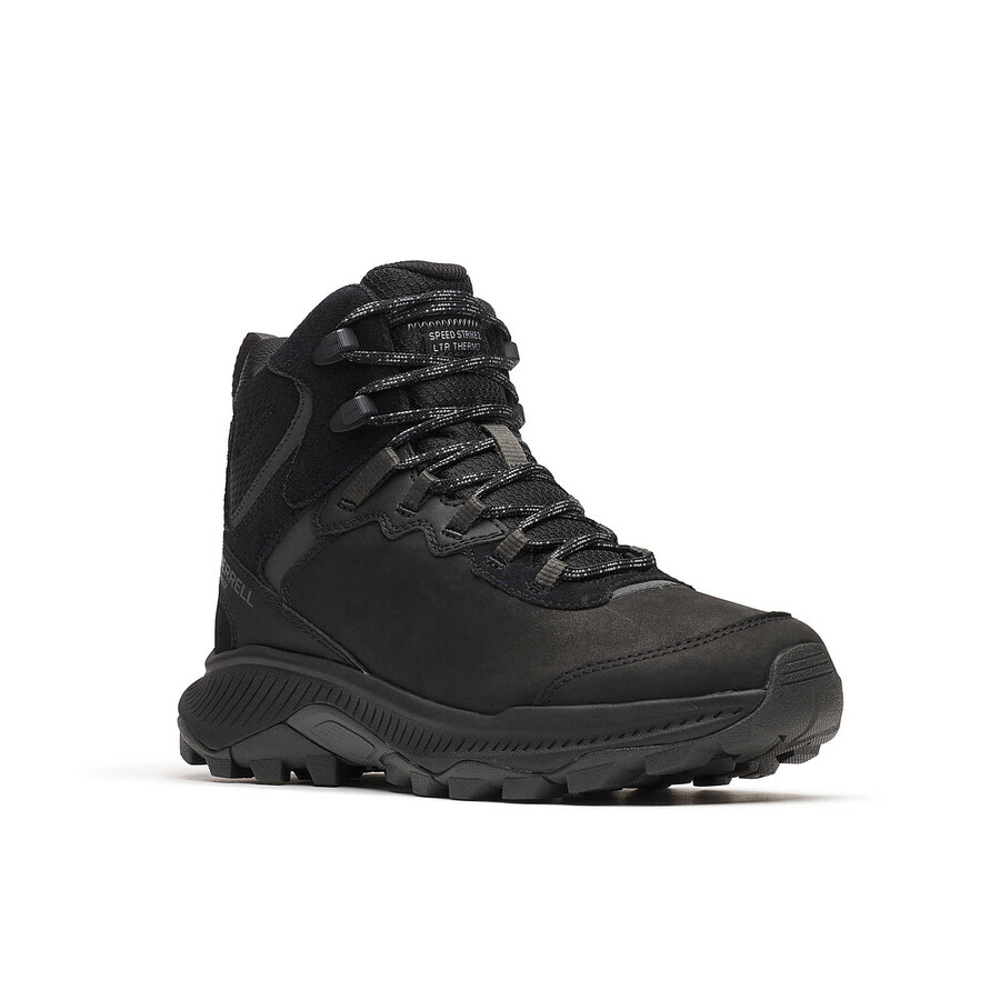 women speed strike 2 leather thermo mid waterproof winter hiking boots black