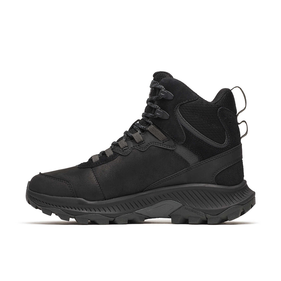 women speed strike 2 leather thermo mid waterproof winter hiking boots black