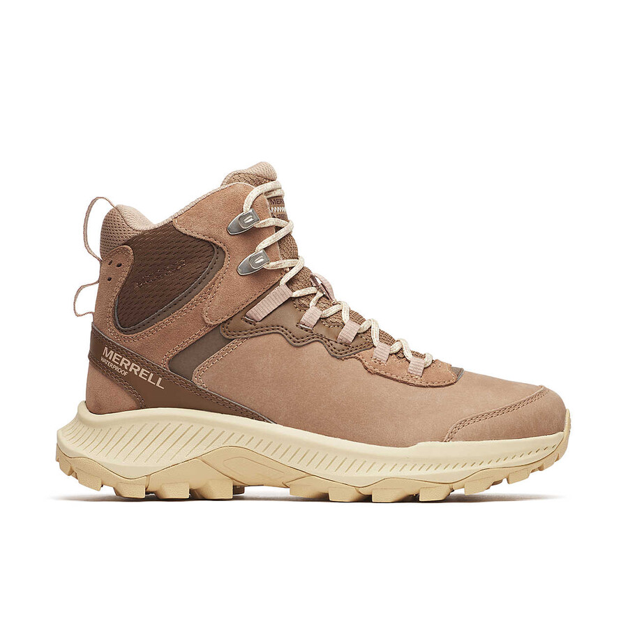 women speed strike 2 leather thermo mid waterproof winter hiking boots hazel