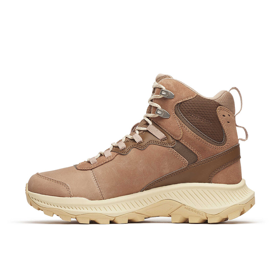 women speed strike 2 leather thermo mid waterproof winter hiking boots hazel