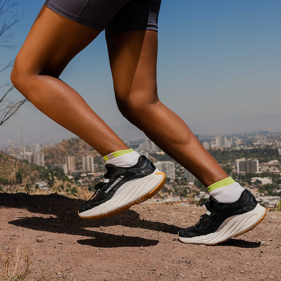 women promorph trail running sneakers blackwhite