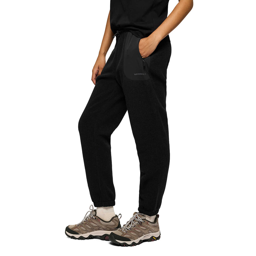 women - jungle fleece jogger - pants black