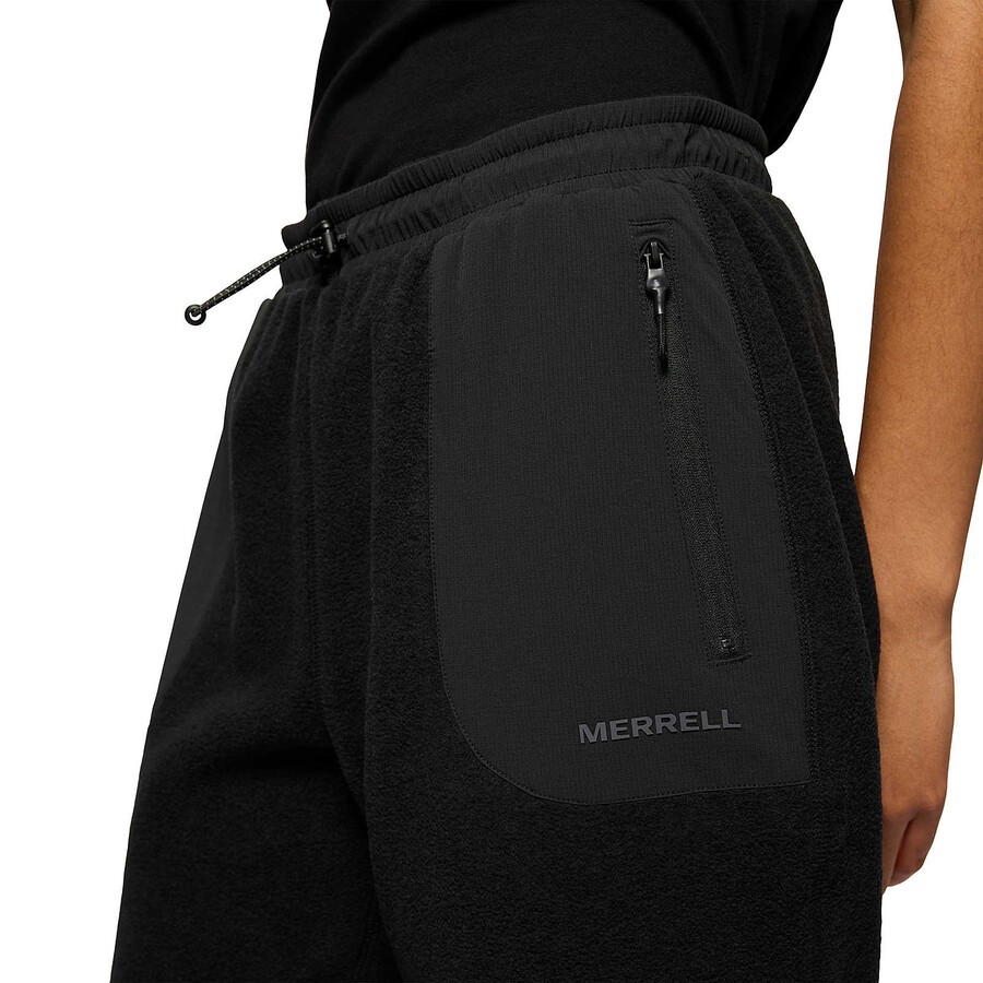 women - jungle fleece jogger - pants black